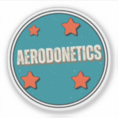 Aerodonetik Aufkleber (Vorderseite)