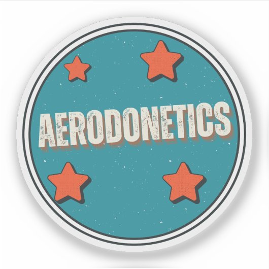 Aerodonetik Aufkleber (Vorderseite)