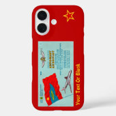 Aeroflot Passenger Ticket Case-Mate iPhone Case (Rückseite)