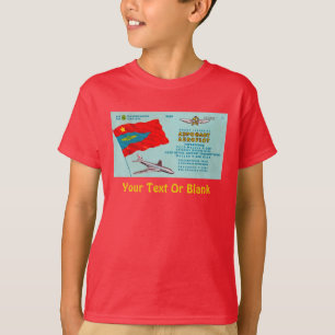 Aeroflot-Personenflugticket T-Shirt