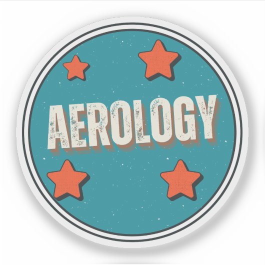 Aerologie Aufkleber (Vorderseite)