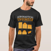 Aeronautical Engineer Engineering Rocket Aerospace T-Shirt (Vorderseite)