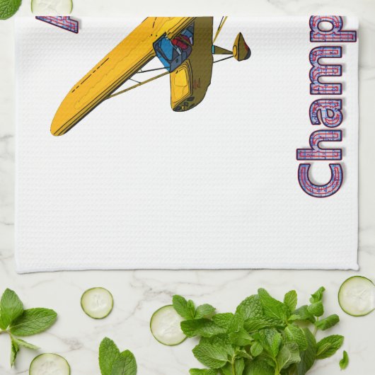 Aeronca Champion Geschirrtuch (Gefaltet)