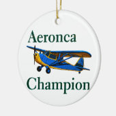 Aeronca Champion Keramikornament (Links)