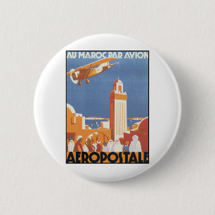Aeropostale Au Maroc Par Avion Button