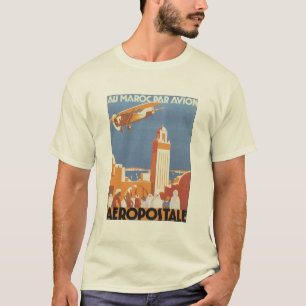 Aeropostale Au Maroc Par Avion T-Shirt