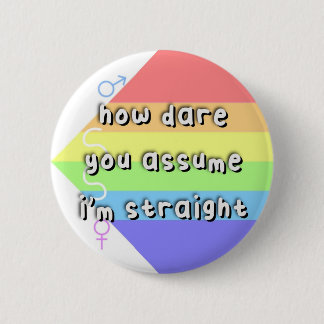 Aerosexueller Stolz - "Wie kannst du dich trauen"  Button