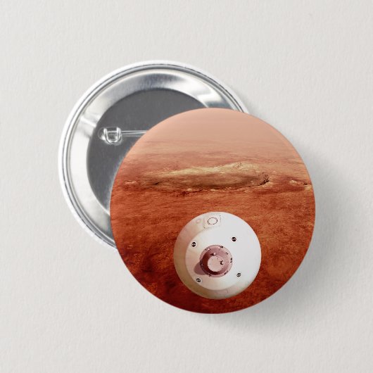 Aeroshell mit Dauerabstieg in die Mars Button (Vorne & Hinten)