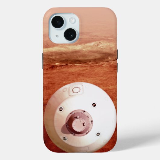 Aeroshell mit Dauerabstieg in die Mars Case-Mate iPhone Hülle (Rückseite)