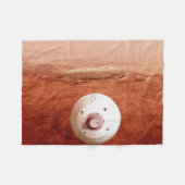 Aeroshell mit Dauerabstieg in die Mars Fleecedecke (Vorderseite (Horizontal))