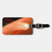 Aeroshell mit Dauerabstieg in die Mars Gepäckanhänger (Vorderseite horizontal)