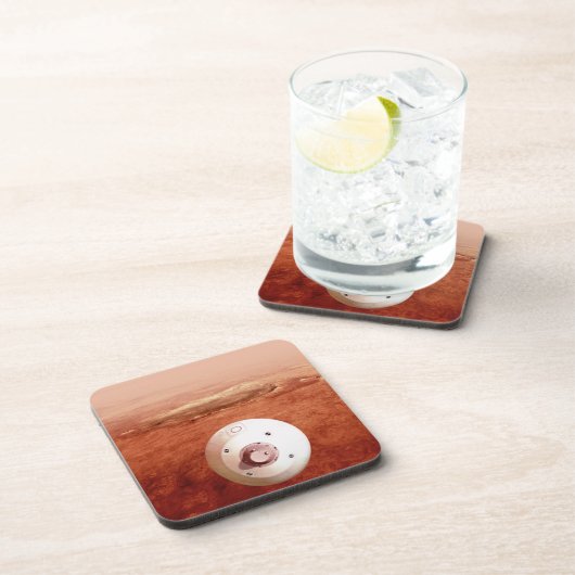 Aeroshell mit Dauerabstieg in die Mars Getränkeuntersetzer (Rechte Seite)