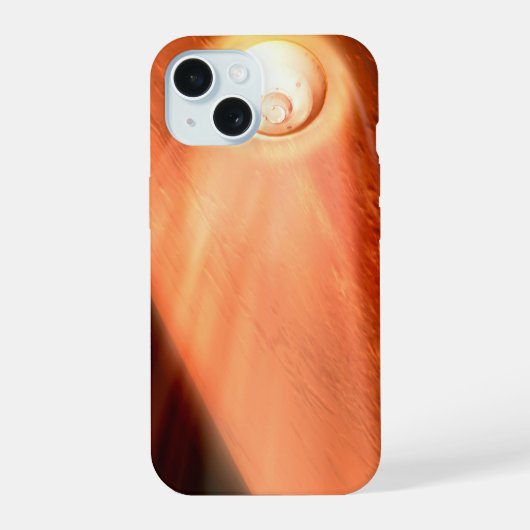 Aeroshell mit Dauerabstieg in die Mars iPhone 15 Hülle (Rückseite)