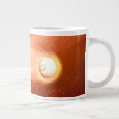 Aeroshell mit Dauerabstieg in die Mars Jumbo-Tasse (Rechts)