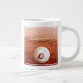 Aeroshell mit Dauerabstieg in die Mars Jumbo-Tasse (Rechts)