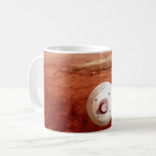 Aeroshell mit Dauerabstieg in die Mars Kaffeetasse
