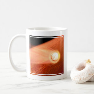 Aeroshell mit Dauerabstieg in die Mars Kaffeetasse