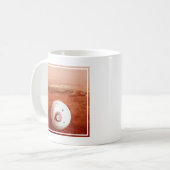 Aeroshell mit Dauerabstieg in die Mars Kaffeetasse (Vorderseite Links)
