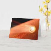 Aeroshell mit Dauerabstieg in die Mars Karte (Gelbe Blume)