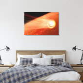 Aeroshell mit Dauerabstieg in die Mars Leinwanddruck (Insitu (Schlafzimmer))