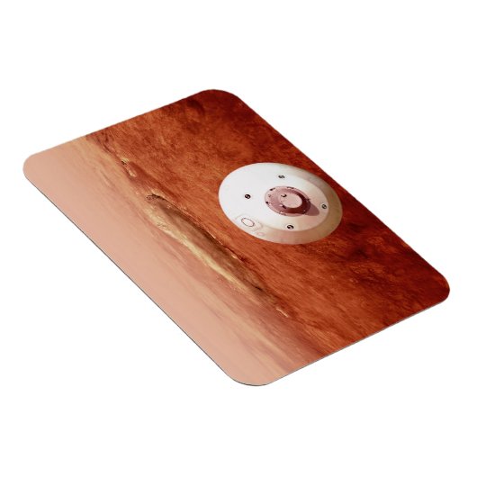 Aeroshell mit Dauerabstieg in die Mars Magnet (Rechte Seite)