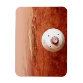 Aeroshell mit Dauerabstieg in die Mars Magnet (Vertikal)