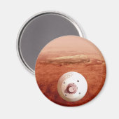 Aeroshell mit Dauerabstieg in die Mars Magnet (Vorderseite/Rückseite)