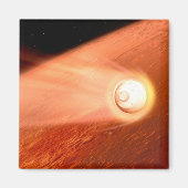 Aeroshell mit Dauerabstieg in die Mars Magnet (Vorne)