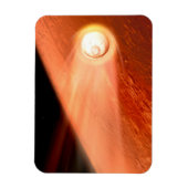 Aeroshell mit Dauerabstieg in die Mars Magnet (Vertikal)