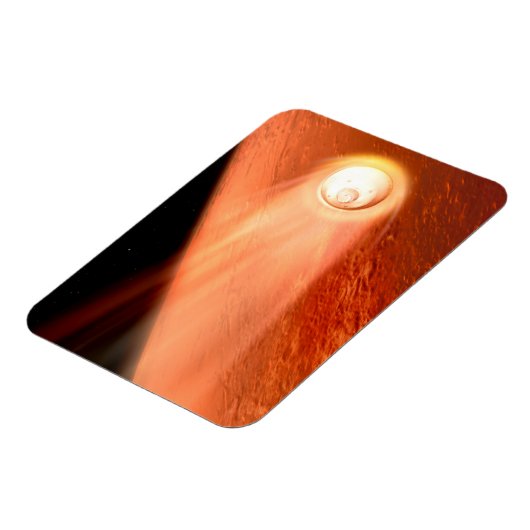 Aeroshell mit Dauerabstieg in die Mars Magnet (Linke Seite)