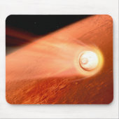 Aeroshell mit Dauerabstieg in die Mars Mousepad (Vorne)