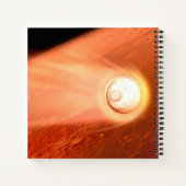 Aeroshell mit Dauerabstieg in die Mars Notizblock (Rückseite)