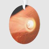 Aeroshell mit Dauerabstieg in die Mars Ornament (Vorderseite)