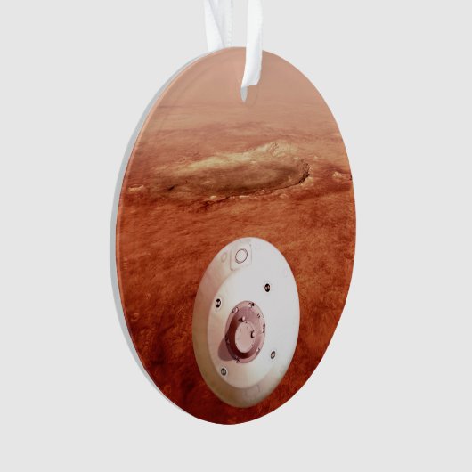 Aeroshell mit Dauerabstieg in die Mars Ornament (Vorderseite)