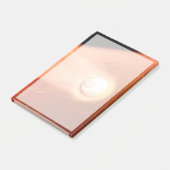 Aeroshell mit Dauerabstieg in die Mars Post-it Klebezettel (angewinkelt)