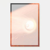 Aeroshell mit Dauerabstieg in die Mars Post-it Klebezettel (Vorderseite)