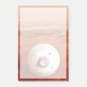 Aeroshell mit Dauerabstieg in die Mars Post-it Klebezettel (Vorderseite)