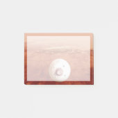 Aeroshell mit Dauerabstieg in die Mars Post-it Klebezettel (Vorderseite)