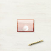 Aeroshell mit Dauerabstieg in die Mars Post-it Klebezettel (Auf Schreibtisch)