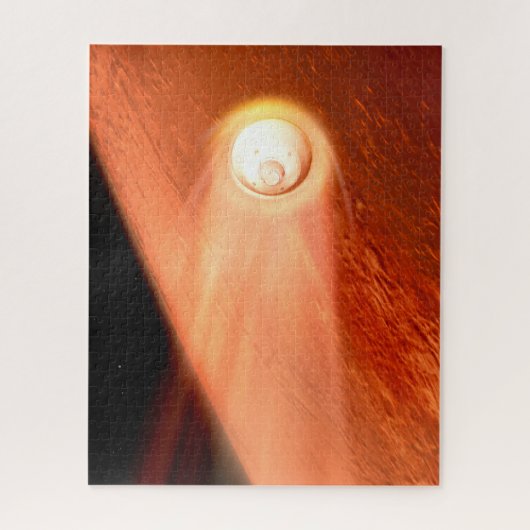 Aeroshell mit Dauerabstieg in die Mars Puzzle (Vertikal)