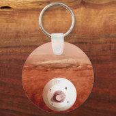 Aeroshell mit Dauerabstieg in die Mars Schlüsselanhänger (Rückseite)