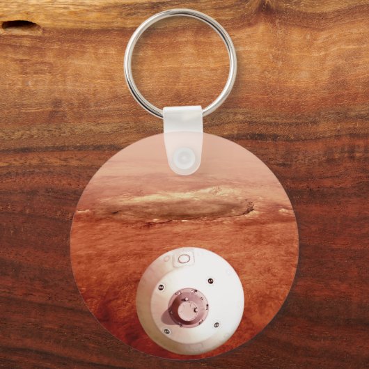 Aeroshell mit Dauerabstieg in die Mars Schlüsselanhänger (Rückseite)