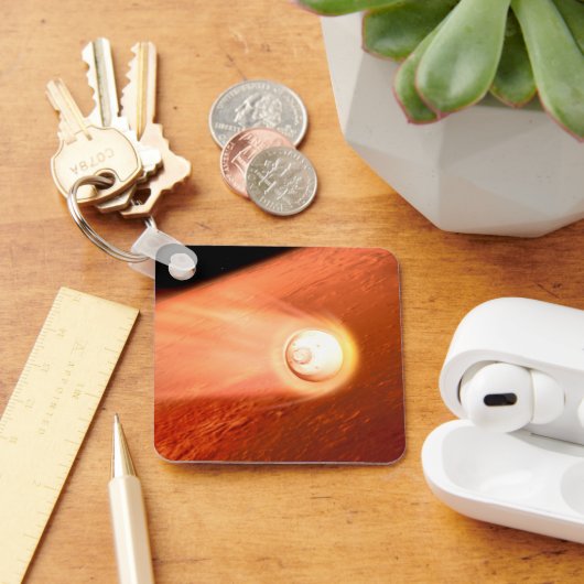 Aeroshell mit Dauerabstieg in die Mars Schlüsselanhänger (Schreibtisch)