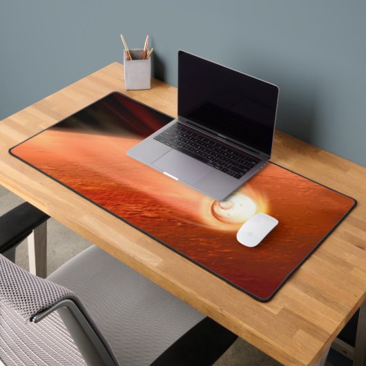 Aeroshell mit Dauerabstieg in die Mars Schreibtischunterlage (Büro 2)