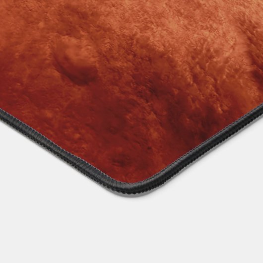 Aeroshell mit Dauerabstieg in die Mars Schreibtischunterlage (Ecke)