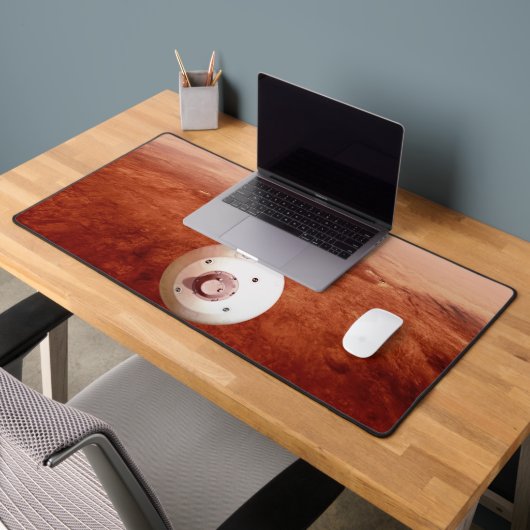 Aeroshell mit Dauerabstieg in die Mars Schreibtischunterlage (Büro 2)