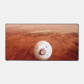 Aeroshell mit Dauerabstieg in die Mars Schreibtischunterlage (Vorderseite)