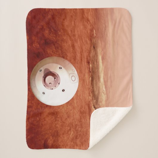 Aeroshell mit Dauerabstieg in die Mars Sherpadecke (Vorderseite)