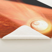 Aeroshell mit Dauerabstieg in die Mars Sherpadecke (3/4)