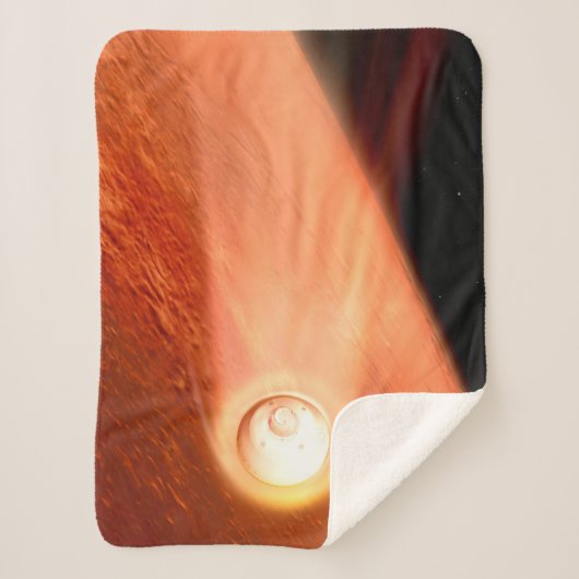 Aeroshell mit Dauerabstieg in die Mars Sherpadecke (Vorderseite)